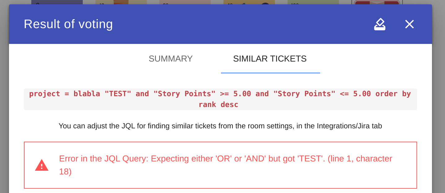 Asynchronous voting improvements and similar tickets summary tab in release Jul 25 2021